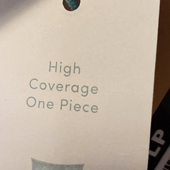 Kona Sol White Floral One Piece NWT Bathing Suit Small High Coverage #3540 - Picture 7 of 7